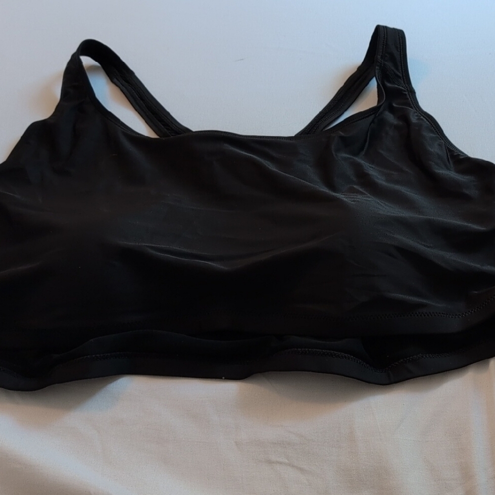 Black Swim Top